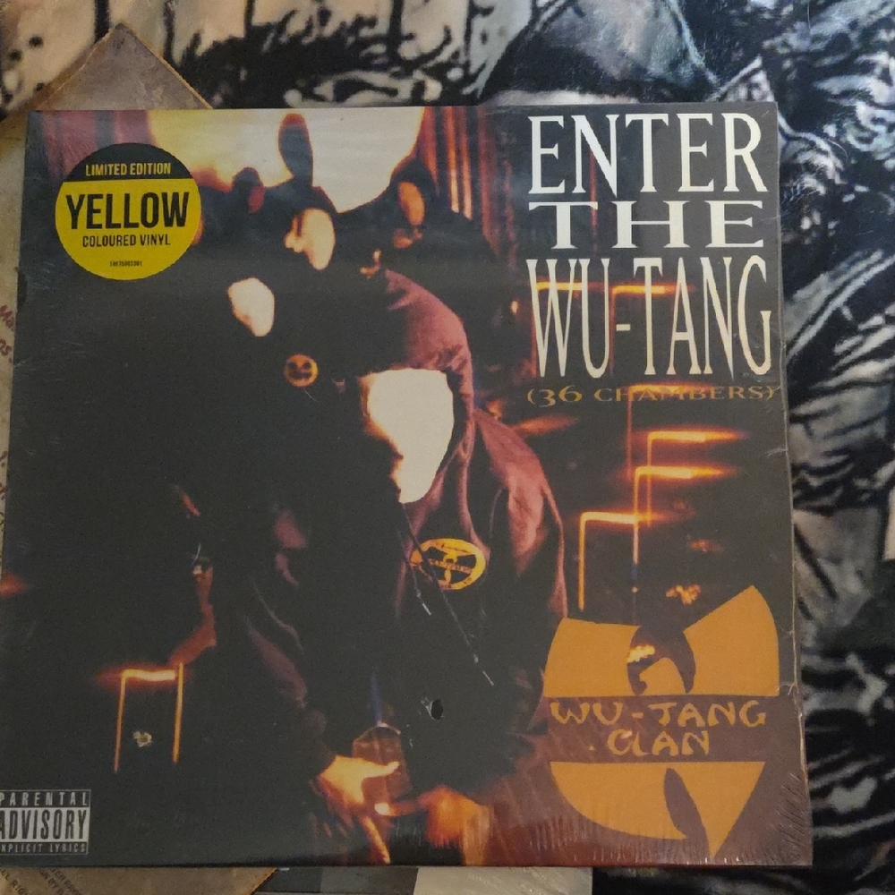 Wu-Tang Clan Yellow Vinyl Record